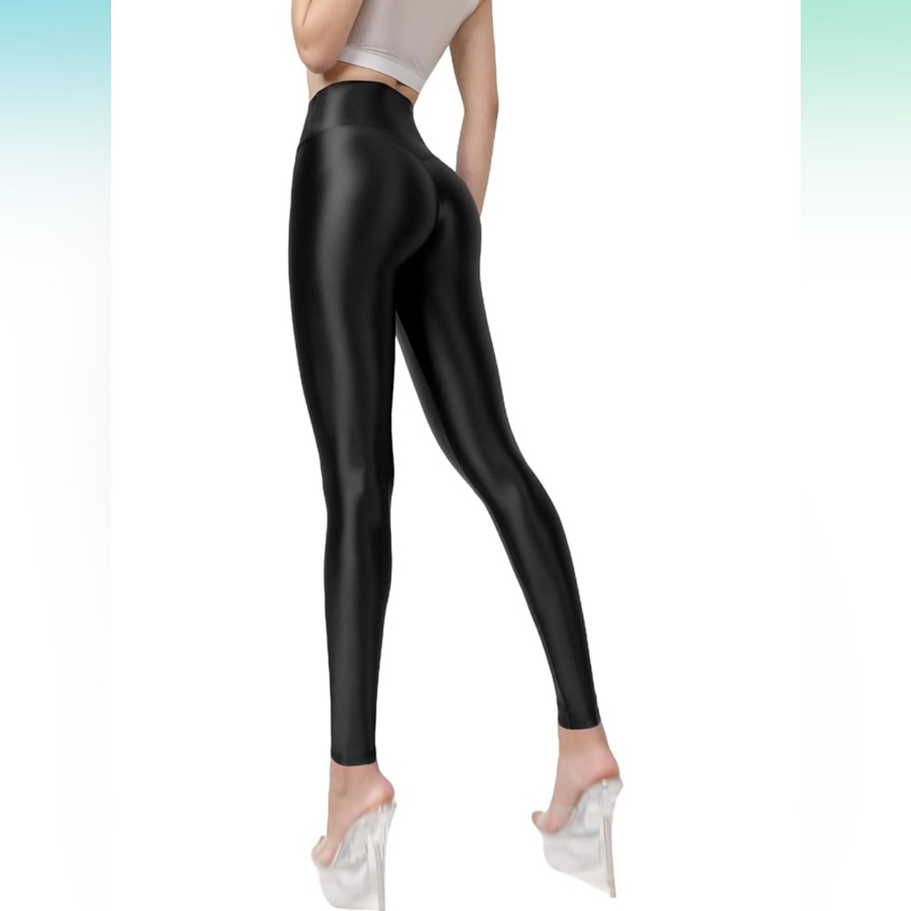 Women’s High Waisted Satin Leggings